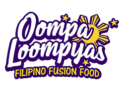 Oompa Loompyas Filipino Fusion Food Logo